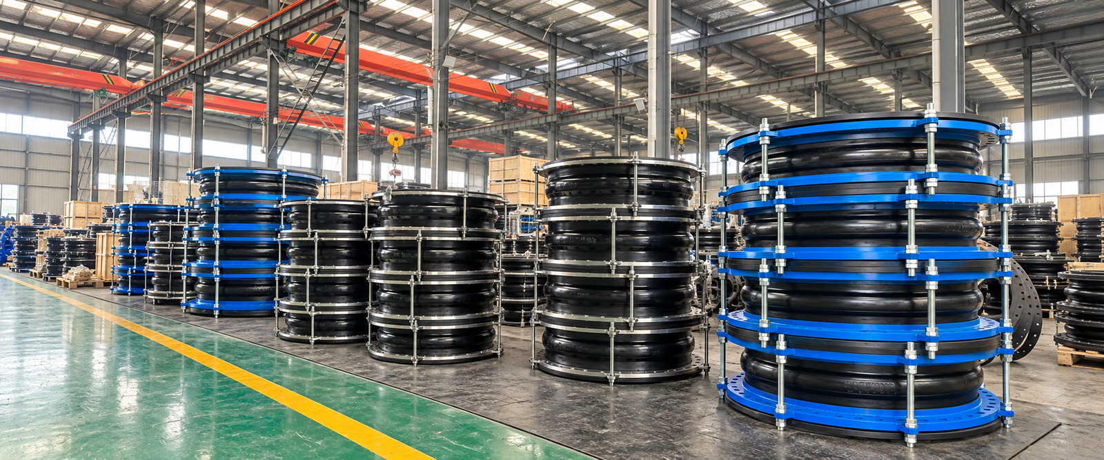SHENGYUAN rubber expansion joints warehouse